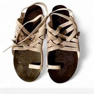 Free People Sunever Cram Suede Gladiator Sandals. Size EU 38. US 8-8.5